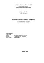 Paraugs 'Mājas darbs mācību priekšmetā "Mārketings"', 1.