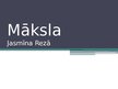 Prezentācija 'Jasmīna Rezā "Māksla"', 1.