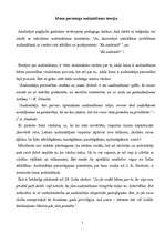 Eseja 'Mana personīgā audzināšanas teorija', 2.