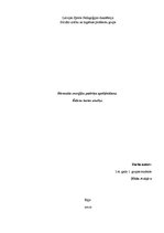 Konspekts 'Ēdienkartes analīze', 1.