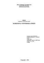 Referāts 'Mārketinga vēsturiskie aspekti', 1.