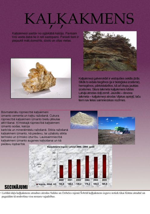 Prezentācija 'Kaļķakmens', 1.