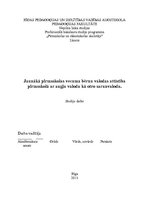 Referāts 'Bērna valodas attīstība', 1.