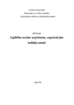 Referāts 'Izglītības nozīme uzņēmuma, organizācijas vadītāja amatā', 1.