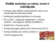 Referāts 'Potenciāli iespējamās Krievijas ekonomiskās blokādes ietekme uz pasaules tirdzni', 8.