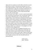 Prakses atskaite 'Pirmsskolas skolotāja pedagoģiskā prakse', 71.