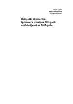Referāts 'Ražojošās rūpniecības īpatsvara izmaiņas', 5.