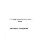 Referāts '17 - 18 gadīgu jauniešu bailes no pārbaudes darbiem', 1.