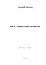 Prakses atskaite 'Klientu apkalpošanas centra darbības analīze', 1.