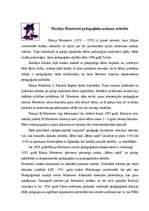 Konspekts 'Marija Montesori', 2.