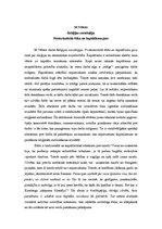 Konspekts 'M.Vēbers. Reliģijas socioloģija', 1.