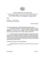 Paraugs 'Atzinums par likumprojektu', 3.