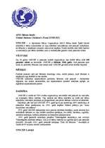 Konspekts 'Unicef', 1.