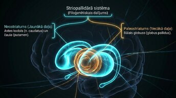 Prezentācija 'Zemgarozas kodolu arhitektūra un neirobioloģija', 4.
