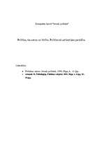 Konspekts 'Politika, tās saturs un būtība. Politika kā sabiedriska parādība', 1.