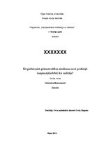 Referāts 'Kā pielietosiet grāmatvedības zināšanas uzņēmējdarbībā kā vadītājs', 1.