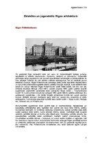 Konspekts 'Rīgas pilsētbūvniecība 19.gadsimta otrajā pusē un 20.gadsimta sākumā', 8.
