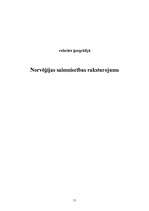 Konspekts 'Norvēģijas saimniecības raksturojums', 11.