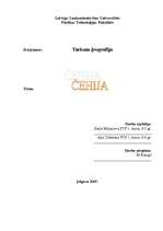 Referāts 'Čehija', 1.