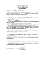 Paraugs 'Nodomu protokols par kopuzņēmuma izveidošanu', 1.