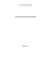 Konspekts 'Tautas attīstība ekonomikas globalizācijas apstākļos', 1.