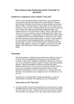 Konspekts 'Jāņa Jaunsudrabiņa vides analīze stāstā "Vēja ziedi" un glezniecībā', 1.