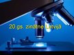 Prezentācija '20.gadsimta zinātne Latvijā', 1.