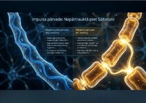 Prezentācija 'Bioloģiskā elektrība: neirona iekšējais kosmoss', 10.