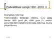 Prezentācija 'Latvijas administratīvi teritoriālais iedalījums', 10.