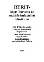 Paraugs 'Kokteiļu grupas', 1.