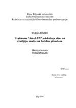 Referāts 'Uzņēmuma “Auto LUX” mārketinga vides un stratēģijas analīze un darbības plānošan', 1.
