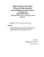 Konspekts 'Redaktora kā menedžera darba dilemmas', 1.