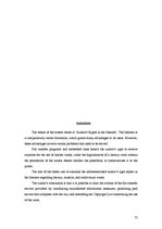 Diplomdarbs 'Autora tiesības interneta vidē', 75.