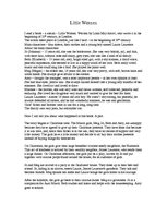 Konspekts '"Little Women" by Loisa May Alcott', 1.