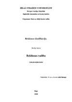 Konspekts 'Reklāmas klasifikācija', 1.