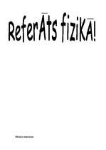 Referāts 'Fizika', 1.
