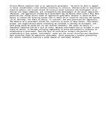 Eseja 'Is An Oppressive Government More Desireable than No Government?', 2.