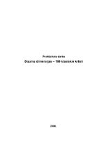 Konspekts 'Dizaina dimensijas – simts klasiskie krēsli', 1.