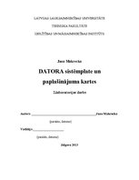 Prezentācija 'Datora sistēmplate un paplašinājuma kartes', 1.