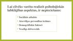 Prezentācija 'Psihiskās veselības priekšnoteikumi', 2.