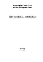 Referāts 'Jēdzienu iedalīšana un to kārtula', 1.