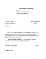 Konspekts 'Lietvedības protokols', 5.