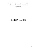Referāts 'Sociālās rehabilitācijas programma no psihoaktīvām vielām atkarīgām nepilngadīgā', 1.