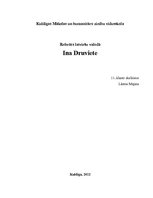 Referāts 'Ina Druviete', 1.