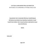 Referāts 'Transfertcenu dokumentēšanas teorētiskais pētījums', 1.