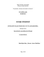 Konspekts 'Intelektuālais īpašums un tā aizsardzība', 1.