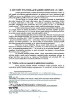 Referāts 'Jauniešu iespējas iesaistīties politikā, pēc  vidējās izglītības ieguves', 9.