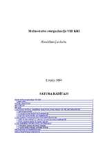 Referāts 'Muitas darba reorganizācija VID Kurzemes reģionālajā iestādē', 1.
