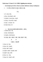 Konspekts 'Ogļūdeņražu reakcijas', 1.