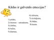 Prezentācija 'Emocijas', 6.